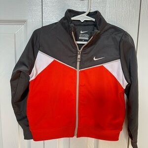 Nike Zip Up Orange Toddler 3T Athletic Jacket